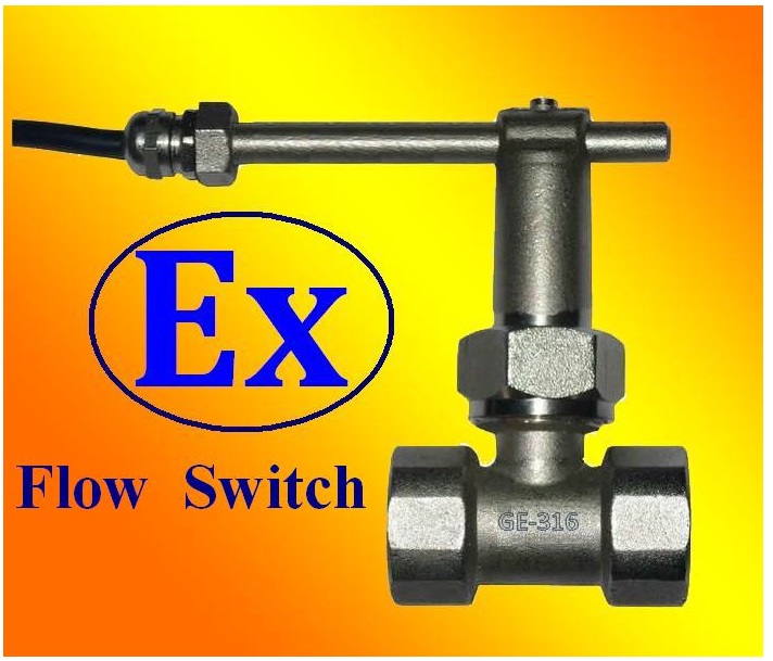 Paddle Flow Switches Intrinsically Safe