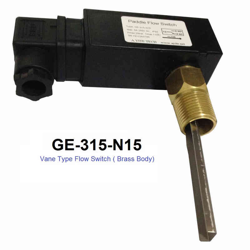 GE-315N15 Insert Vane Type Flow Switches