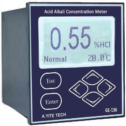 GE-136 Acid Alkali Concentration Analysis Meter