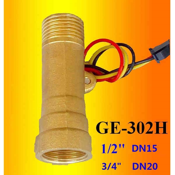 GE-302H Brass Water Flow Sensor 