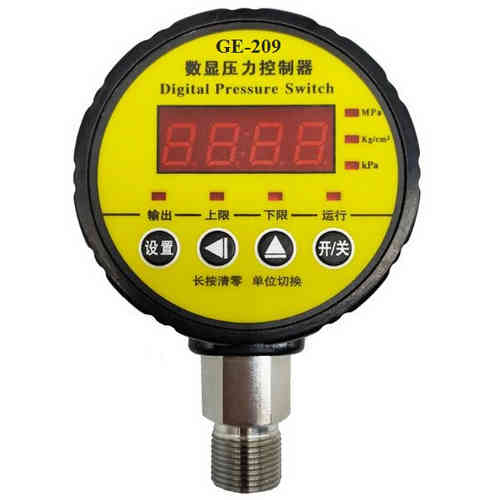 Digital Pressure Gauge with Electric Contact