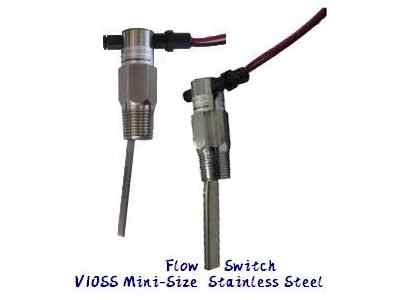 V10SS Paddle Flow Switch with Stainless Steel Body