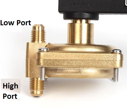 port of differential pressure switch