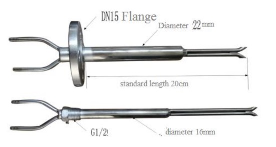 sensor of air flow velocity