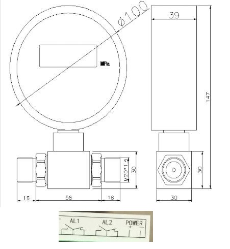 Digital Differential Pressure Switch